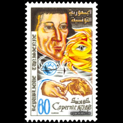 le timbre astronome TUN 1