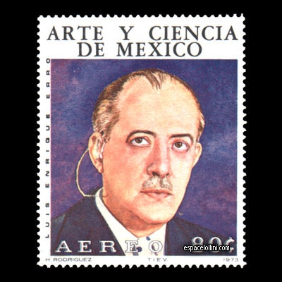 the stamp astronome MEX 7