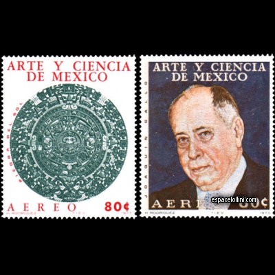 the stamp astronome MEX 6+8