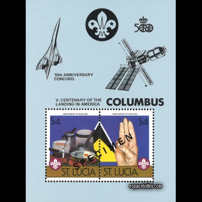 the stamp 8740 SLU 1/2 K