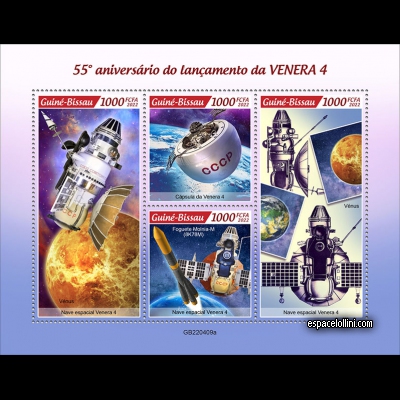 the stamp 10648 GUB 1/4 C