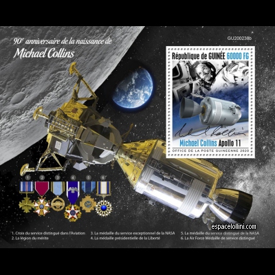 le timbre 10580 GUI 43 B