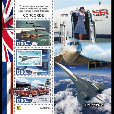 the stamp concorde CAR 112/114 C