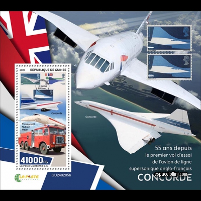 the stamp concorde GUI 152 B