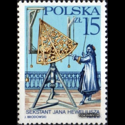 the stamp astronome POL 42