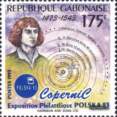 the stamp astronome GAB 1