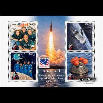 the stamp 10649 DJI 1/4 C
