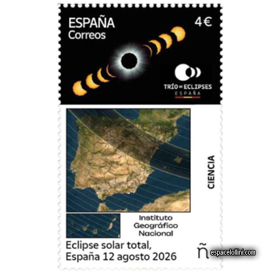 the stamp etoile ESP 10 detail