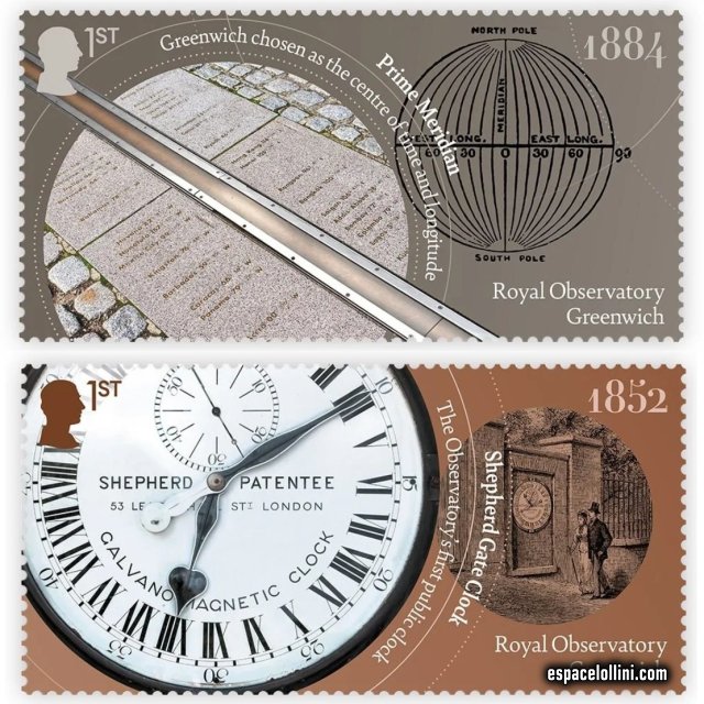 the stamp etoile GBR 16/17